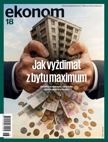 Obálka e-magazínu Ekonom 18 - 7.5.2026
