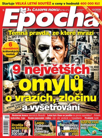 Obálka e-magazínu Epocha 13/2026