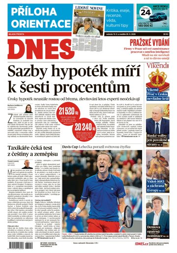 Obálka e-magazínu MF Dnes 19.9.2026