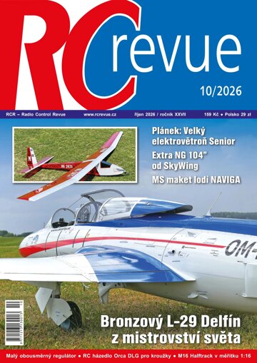 Obálka e-magazínu RC revue 10/2026