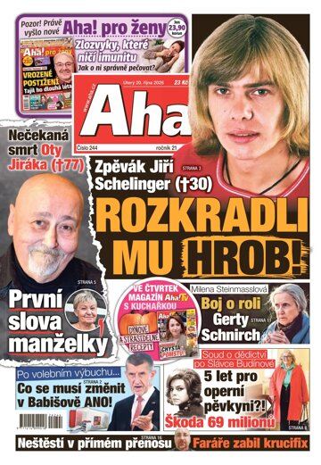 Obálka e-magazínu AHA! 20.10.2026