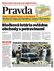 Obálka e-magazínu Pravda 16. 12. 2013