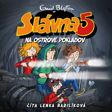 Obálka audioknihy Slávna 5 na ostrove pokladov