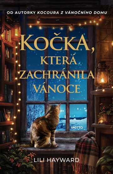 Obálka knihy Kočka, která zachránila Vánoce