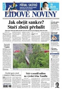 Obálka e-magazínu Lidové noviny 14.8.2014