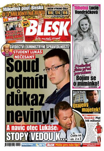 Obálka e-magazínu Blesk 23.5.2015