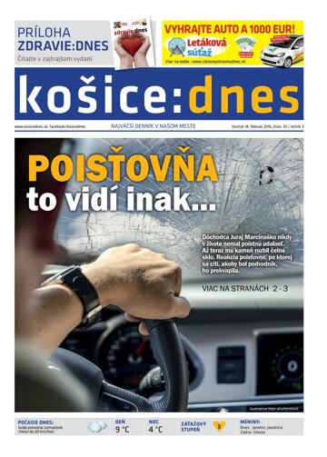 Obálka e-magazínu košice:dnes 18.2.2016