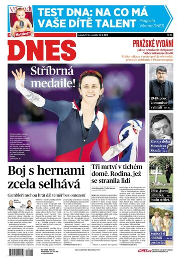 Obálka e-magazínu MF Dnes 17.2.2018