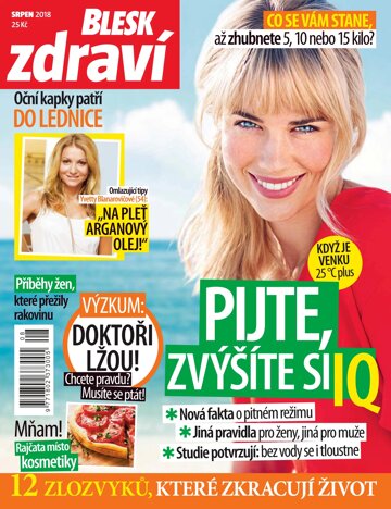 Obálka e-magazínu Blesk Zdraví 8/2018