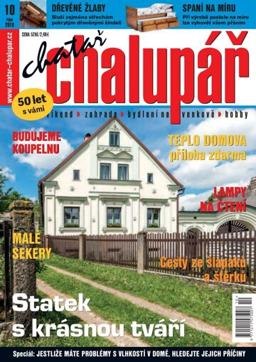 Obálka e-magazínu Chatař Chalupář 10/2018
