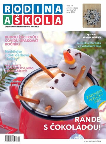 Obálka e-magazínu Rodina a škola 10/2020