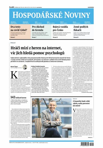 Obálka e-magazínu Hospodářské noviny 051 - 15.3.2021