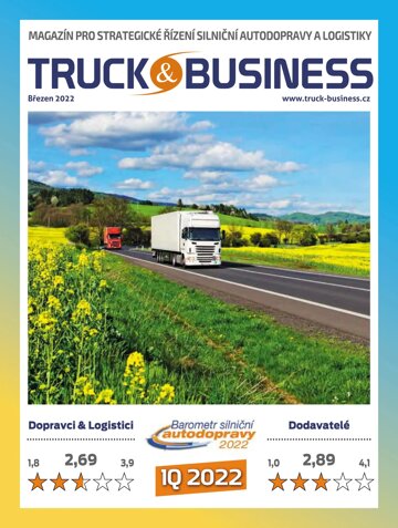 Obálka e-magazínu Ekonom - příloha Ekonom 14 - 31.3.2022 Truck Business