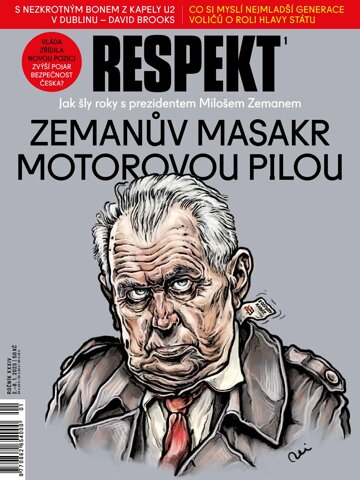 Obálka e-magazínu Respekt 1/2023