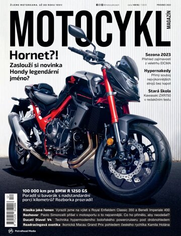 Obálka e-magazínu Motocykl 12/2022