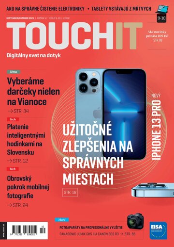 Obálka e-magazínu TouchIT 9-10/2021