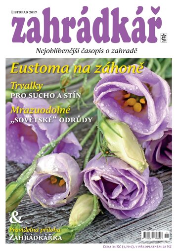 Obálka e-magazínu Zahrádkář 11/2017
