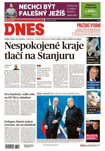 Obálka e-magazínu MF Dnes 26.10.2023