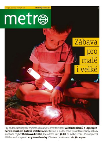Obálka e-magazínu deník METRO 9.7.2024