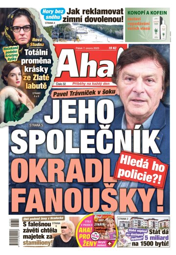 Obálka e-magazínu AHA! 7.2.2025