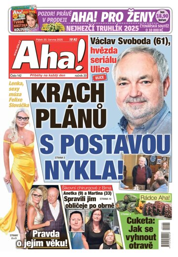 Obálka e-magazínu AHA! 20.6.2025