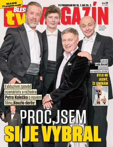 Obálka e-magazínu Blesk Tv magazín - 18.07.2025