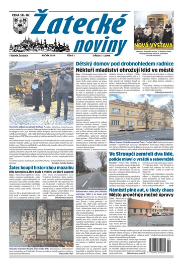 Obálka e-magazínu Žatecké noviny 2/26