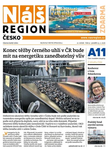 Obálka e-magazínu Náš Region - Česko 9/2026
