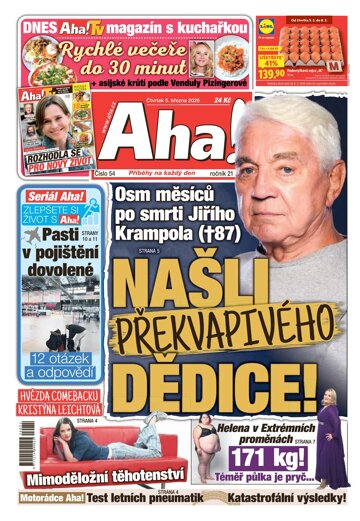 Obálka e-magazínu AHA! 5.3.2026