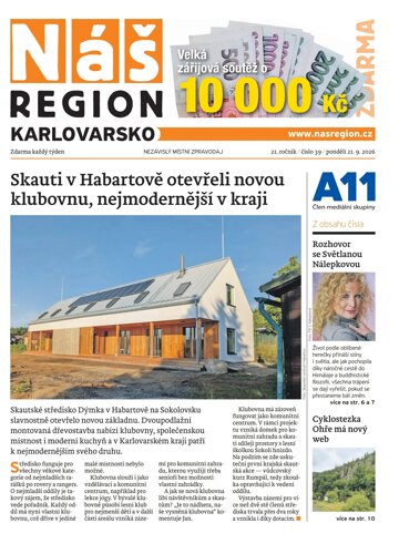 Obálka e-magazínu Náš Region - Karlovarsko 38/2026