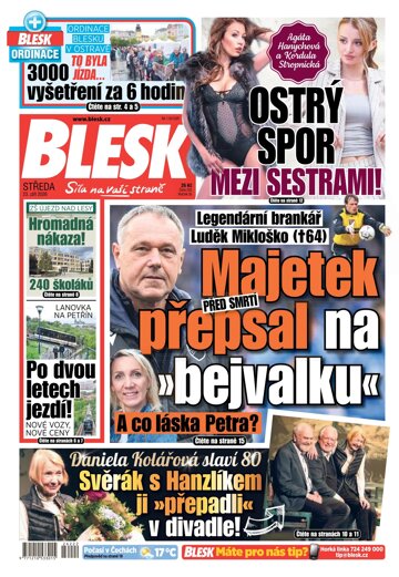 Obálka e-magazínu Blesk 23.9.2026