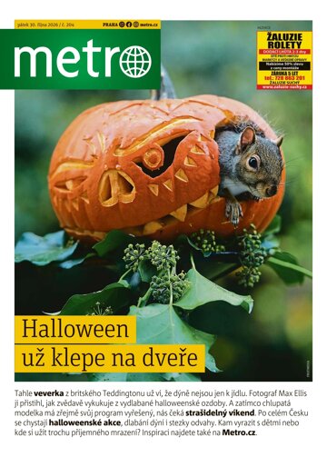 Obálka e-magazínu deník METRO 30.10.2026