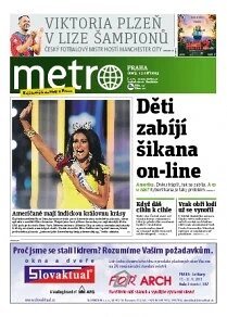 Obálka e-magazínu deník METRO 17.9.2013
