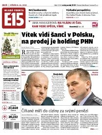 Obálka e-magazínu E15 4.12.2013