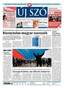 Obálka e-magazínu Új Szó 28.2.2014