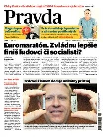 Obálka e-magazínu Pravda 22. 5. 2014
