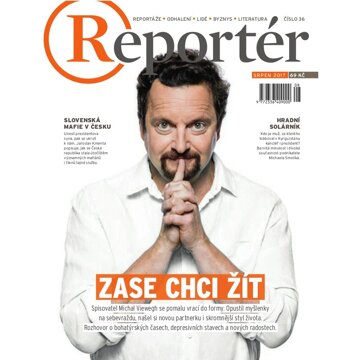 Obálka audioknihy Reportér srpen 2017