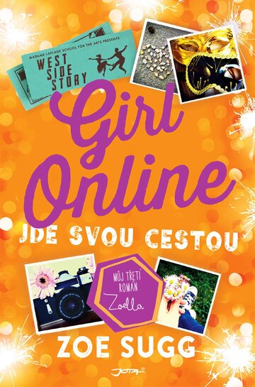 Obálka knihy Girl Online jde svou cestou