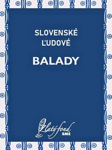 Obálka knihy Slovenské ľudové balady
