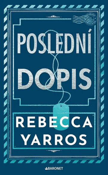 Obálka knihy Poslední dopis