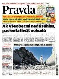 Obálka e-magazínu Pravda 8. 9. 2014