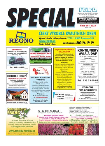 Obálka e-magazínu Special 15/2015
