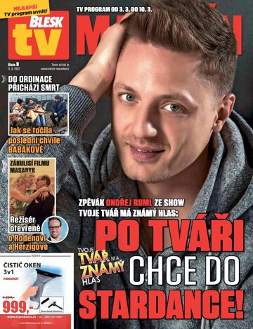 Obálka e-magazínu Blesk Tv magazín - 3.3.2017