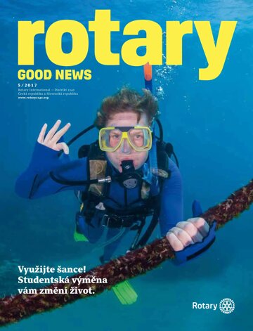 Obálka e-magazínu Rotary Good News 5 / 2017