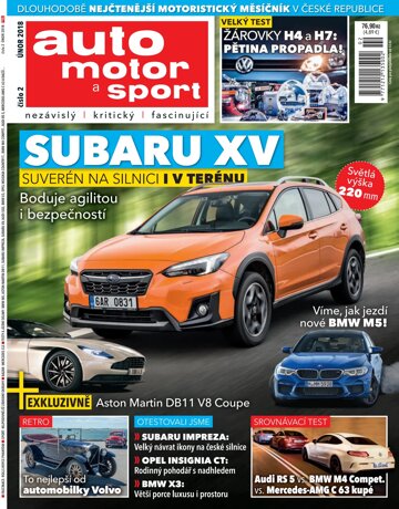 Obálka e-magazínu Auto motor a sport 02