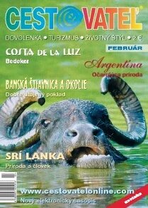 Obálka e-magazínu Cestovateľ 2/2012