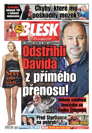 Obálka e-magazínu Blesk 20.10.2018