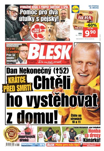 Obálka e-magazínu Blesk 28.3.2019