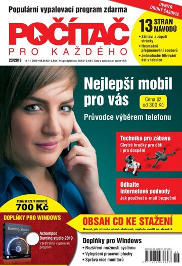 Obálka e-magazínu Počítač pro každého 23/2019