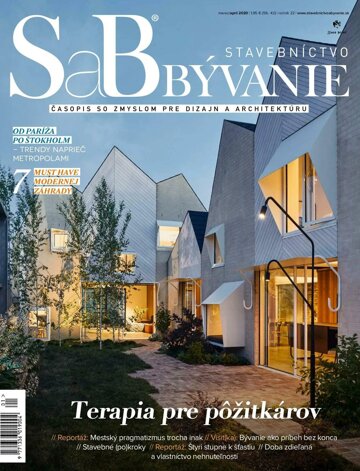 Obálka e-magazínu sab stavebnictvo a byvanie marec/april 2020